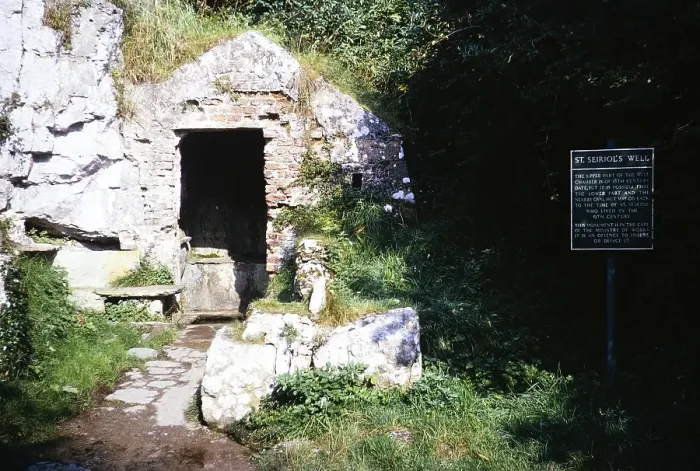 Framed Print : St Seiriol's Well, Penmon, Isle of Anglesey, North Wales, UK 1966