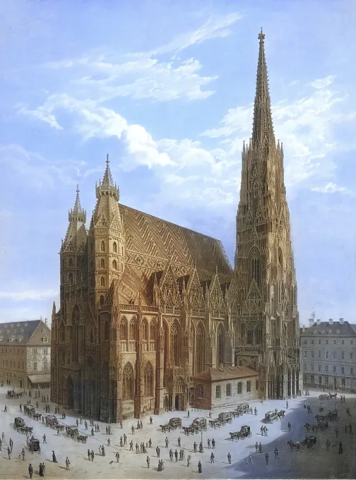 Framed Print : St. Stephen's Cathedral, Cathedral and Metropolitan Church of St Framed Print : St. Stephen's Cathedral, Cathedral and Metropolitan Church of St