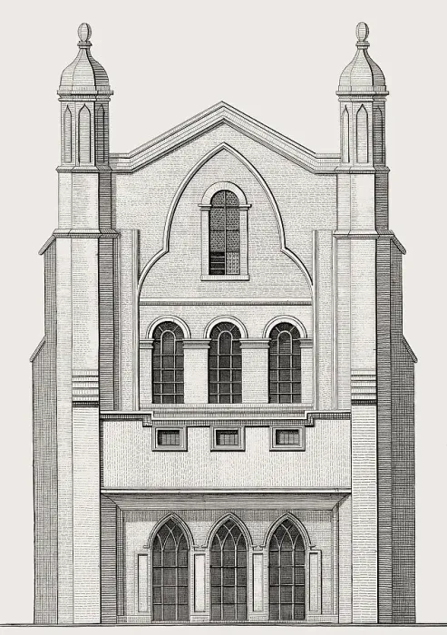 Framed Print : St Stephen's Chapel, old Palace of Westminster