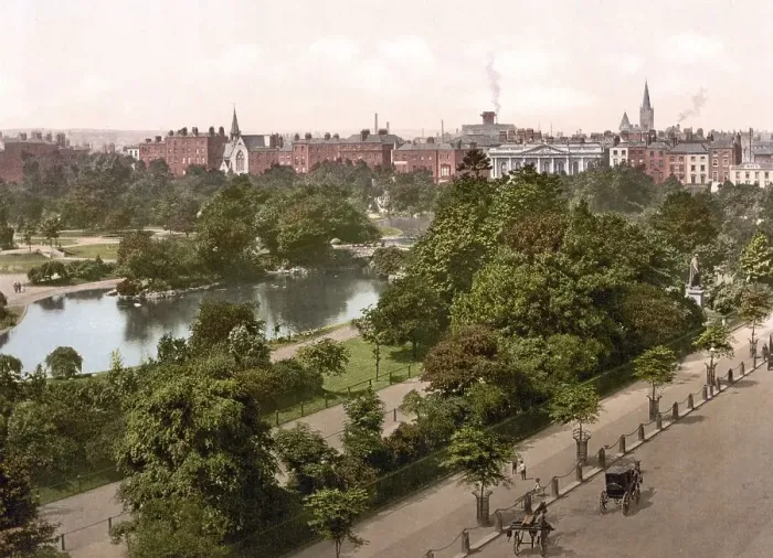 Framed Print : St Stephen's Green Park, Dublin Framed Print : St Stephen's Green Park, Dublin