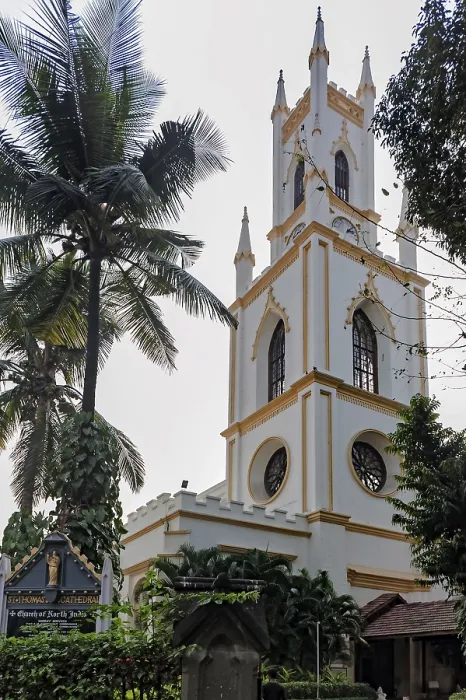 Framed Print : St thomas cathedral, mumbai, maharashtra