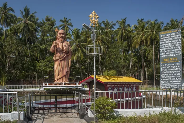 Framed Print : St Thomas Statue, Palayoor, Thrissur