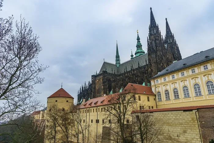 Framed Print : St Vitus Cathedral at Prague Castle Framed Print : St Vitus Cathedral at Prague Castle