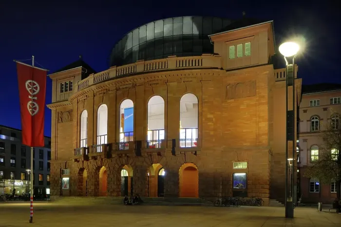 Framed Print : Staatstheater, Mainz State Theatre Framed Print : Staatstheater, Mainz State Theatre