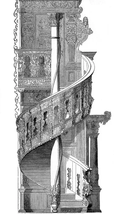 Framed Print : Staircase of the Gueldenkammer in the Bremen Town Hall Framed Print : Staircase of the Gueldenkammer in the Bremen Town Hall