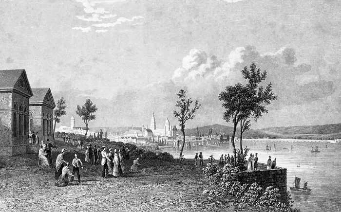 Framed Print : State capital Mainz, Rhineland-Palatinate Framed Print : State capital Mainz, Rhineland-Palatinate