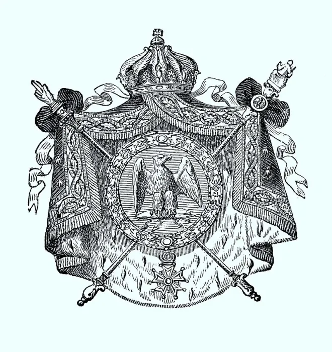 Framed Print : State coat of arms, coat of arms from 1890 Framed Print : State coat of arms, coat of arms from 1890