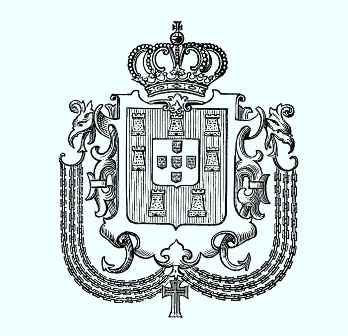 Framed Print : State coat of arms, coat of arms from 1890 Framed Print : State coat of arms, coat of arms from 1890