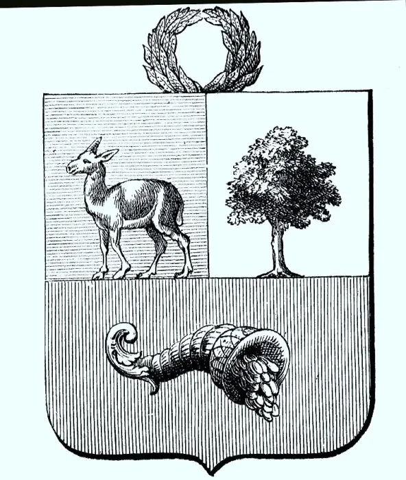 Framed Print : State coat of arms, coat of arms from 1890 Framed Print : State coat of arms, coat of arms from 1890