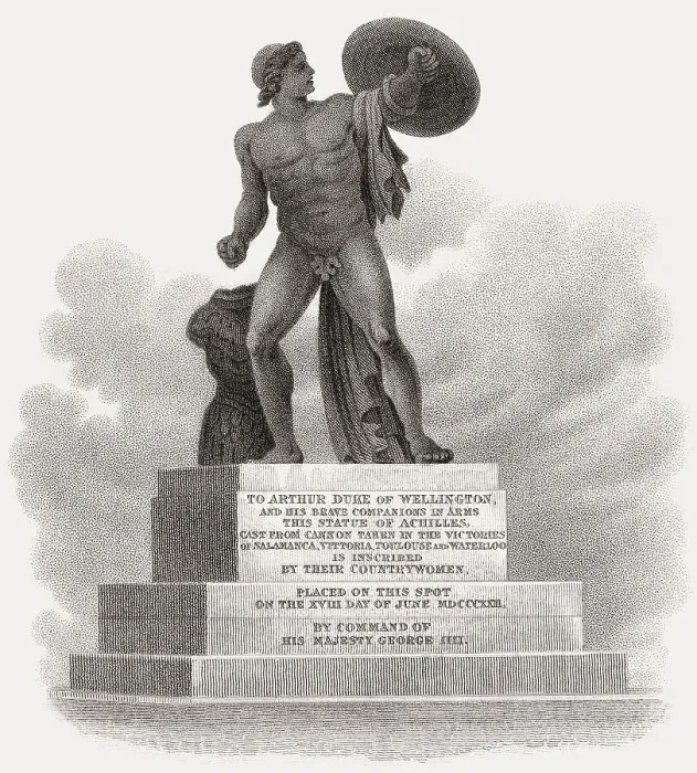 Framed Print : Statue of Achilles, Hyde Park Corner