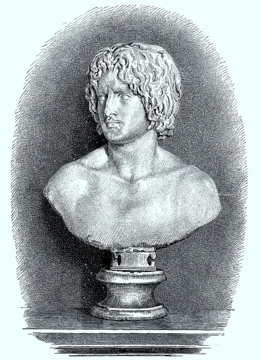 Framed Print : Statue of Germanicus, ancient marble statue in the Lateran Museum in Rome
