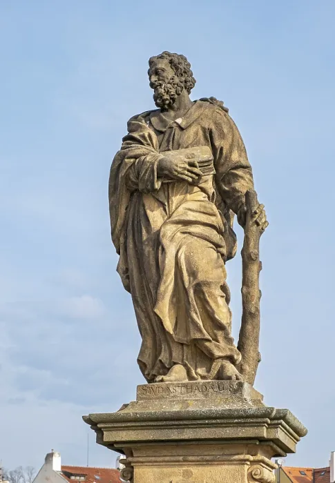 Framed Print : Statue of Jude the Apostle, Charles Bridge Framed Print : Statue of Jude the Apostle, Charles Bridge