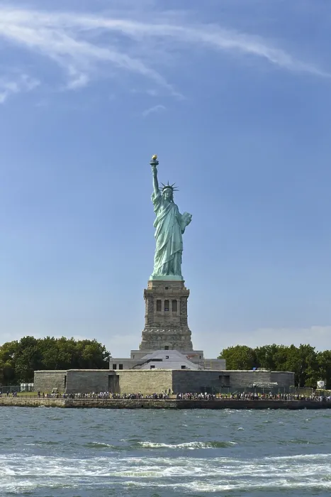Framed Print : Statue Of Liberty, New York, Usa