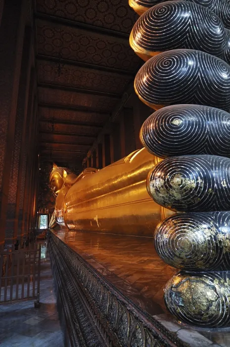 Framed Print : Statue of the Reclining Buddha Framed Print : Statue of the Reclining Buddha