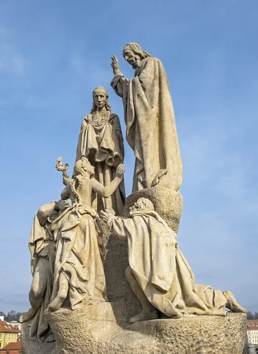 Framed Print : Statues of Saints Cyril and Methodius