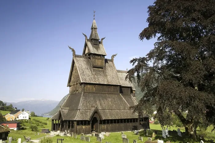 Framed Print : Stave church, Hopperstad near Vik Framed Print : Stave church, Hopperstad near Vik