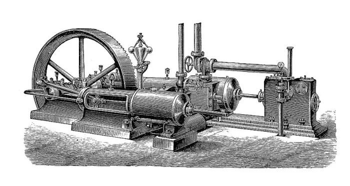 Framed Print : Steam engines of the 19th century