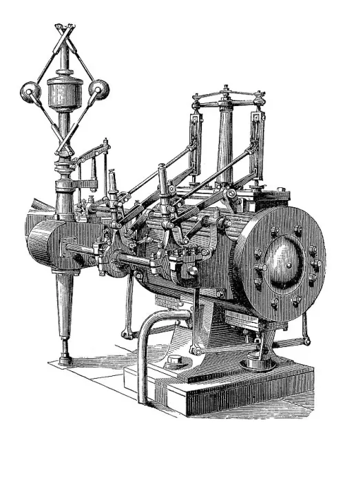 Framed Print : Steam engines of the 19th century: Forced valve control Framed Print : Steam engines of the 19th century: Forced valve control