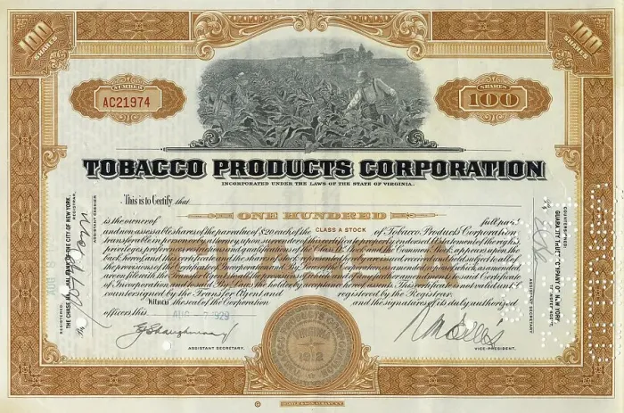 Framed Print : Steel engraving, motif with tobacco harvest