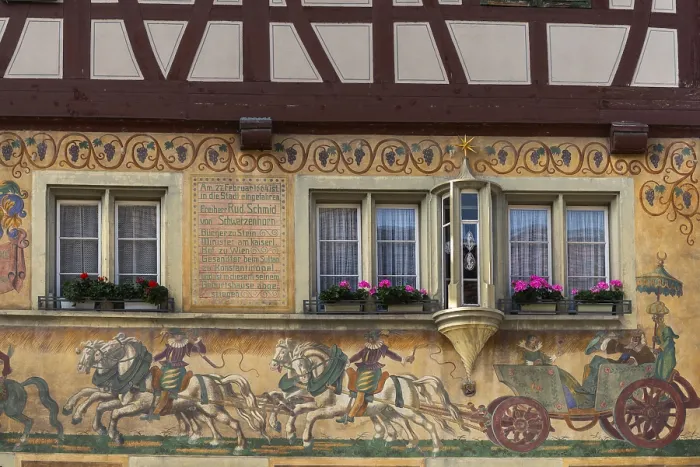 Framed Print : Stein am Rhein, historic old town Framed Print : Stein am Rhein, historic old town