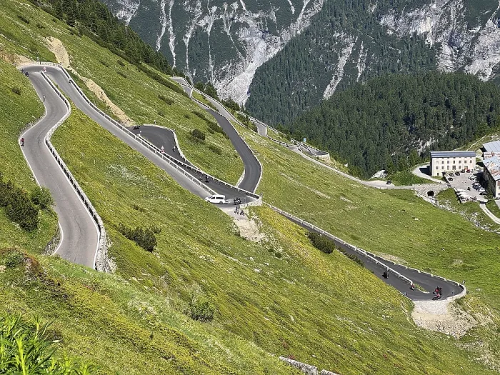 Framed Print : Stelvio Pass, Passo Stelvio, Italy