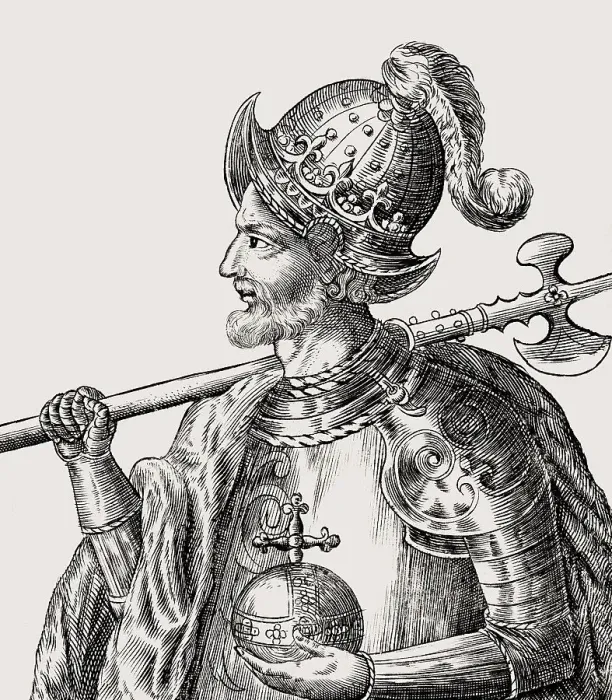 Framed Print : Stephen of Blois, 1097, 1154, king of England from 1135 to 1154 Framed Print : Stephen of Blois, 1097, 1154, king of England from 1135 to 1154