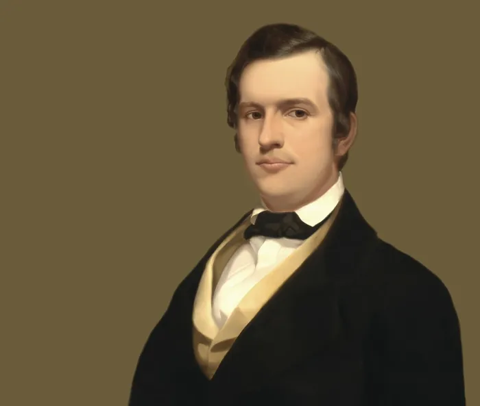 Framed Print : Stephen Collins Foster, 1826 - 1864