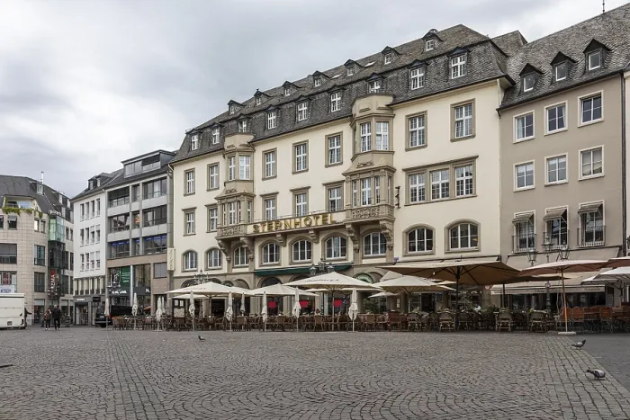 Framed Print : Sternhotel am Markt - Bonn, North Rhine-Westphalia