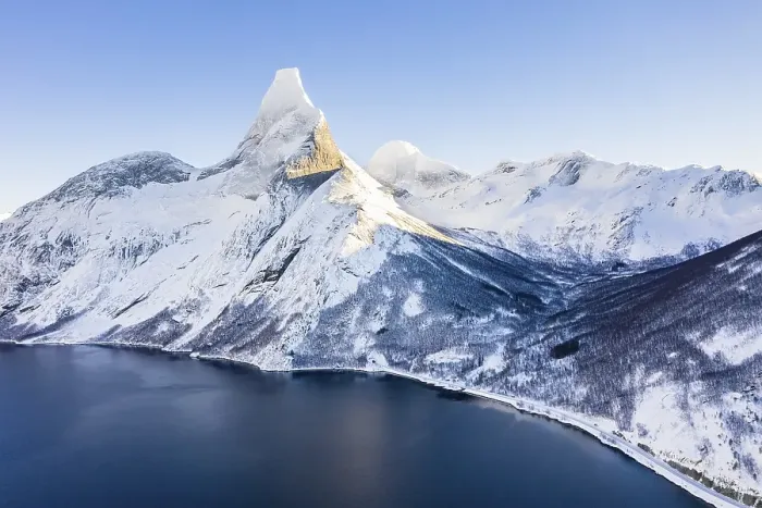 Framed Print : Stetind, Norwegian National Mountain