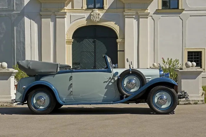 Framed Print : Steyr 30S cabriolet, built in 1932