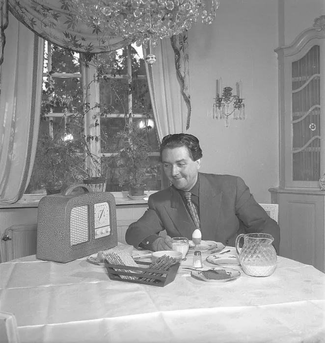 Framed Print : Stig Jarrel. 1910-1998. Swedish actor