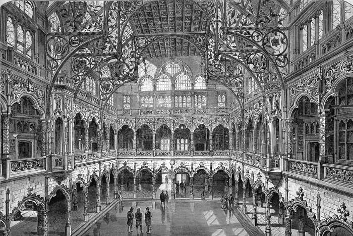 Framed Print : Stock Exchange of Antwerp, Belgium
