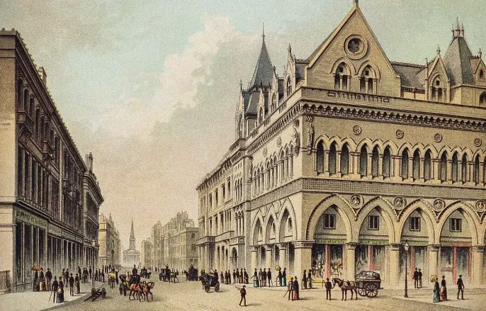 Framed Print : Stock exchange, Buchanan Street Framed Print : Stock exchange, Buchanan Street