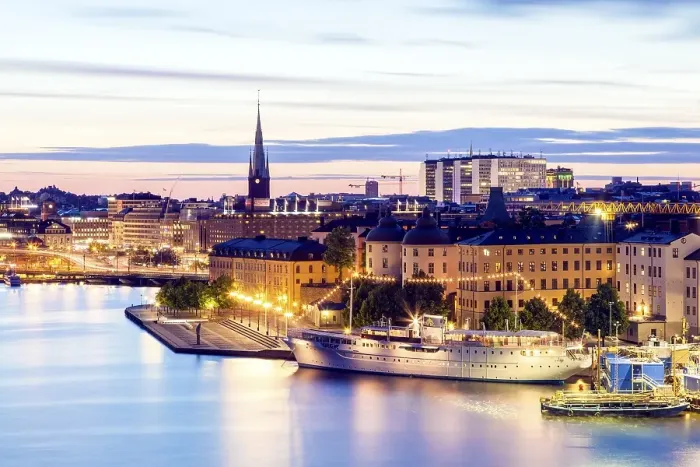 Framed Print : Stockholm island of Riddarholmen Framed Print : Stockholm island of Riddarholmen