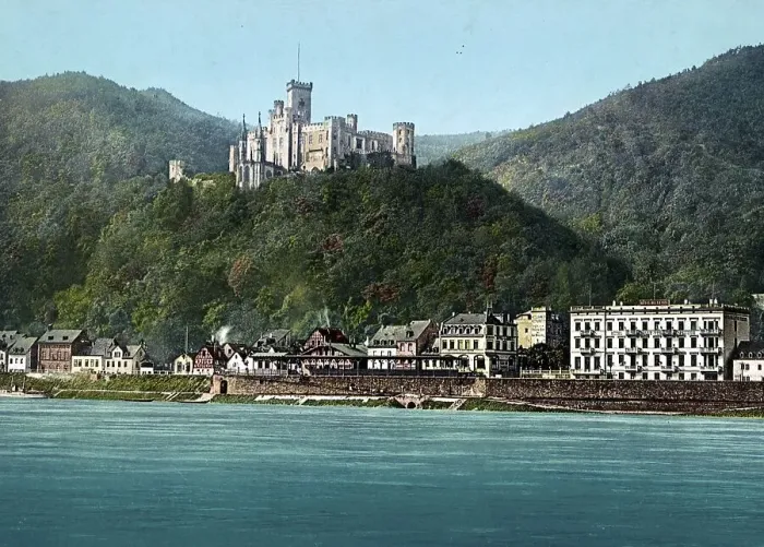 Framed Print : Stolzenfels Castle and Chapel, Rhine