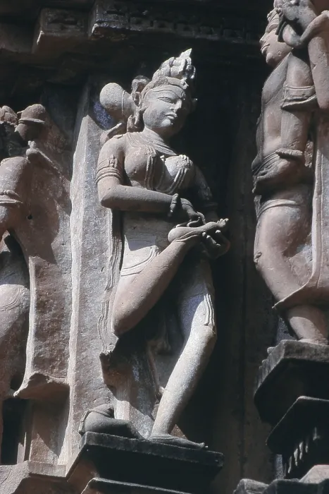 Framed Print : Stone carving on Parshvanatha Temple Framed Print : Stone carving on Parshvanatha Temple