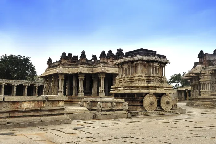 Framed Print : Stone Chariot Vithala Temple Hampi Karnataka India Asia October 2010