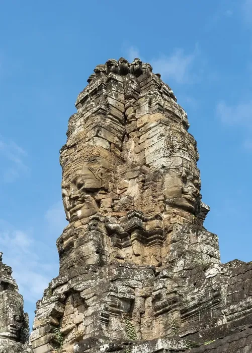 Framed Print : Stone Face of Bodhisattva Lokeshvara at Bayon Temple Framed Print : Stone Face of Bodhisattva Lokeshvara at Bayon Temple