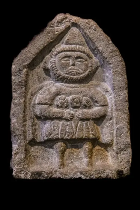Framed Print : Stone reliefs from the 1st century
