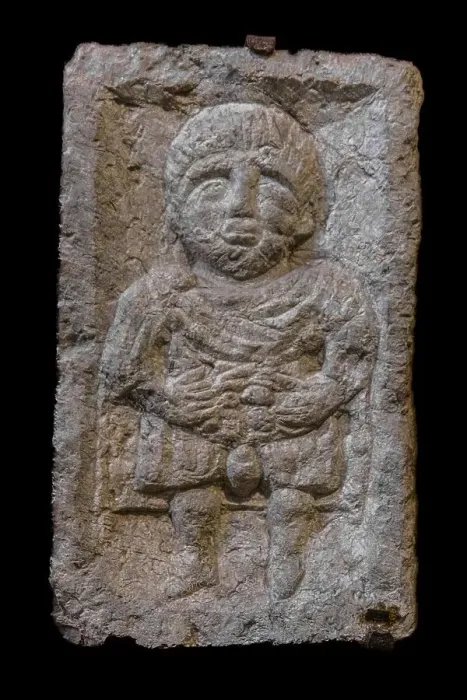 Framed Print : Stone reliefs from the 1st century
