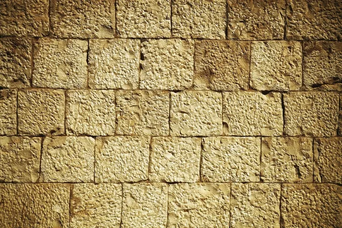 Framed Print : Stone wall background