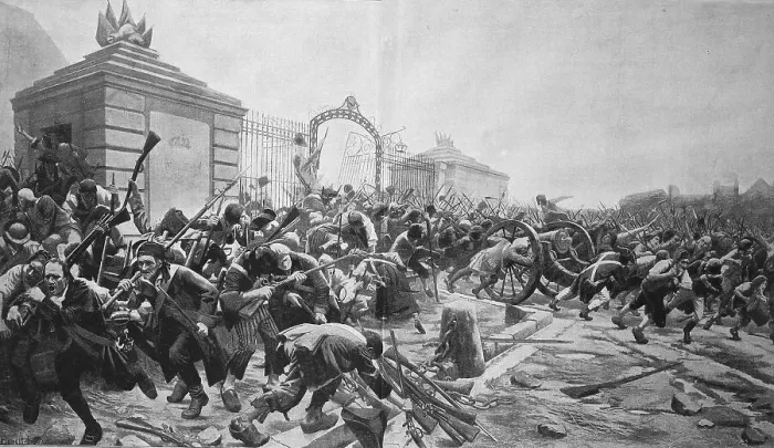 Framed Print : The storming of the Bastille on 14 July 1789 Framed Print : The storming of the Bastille on 14 July 1789