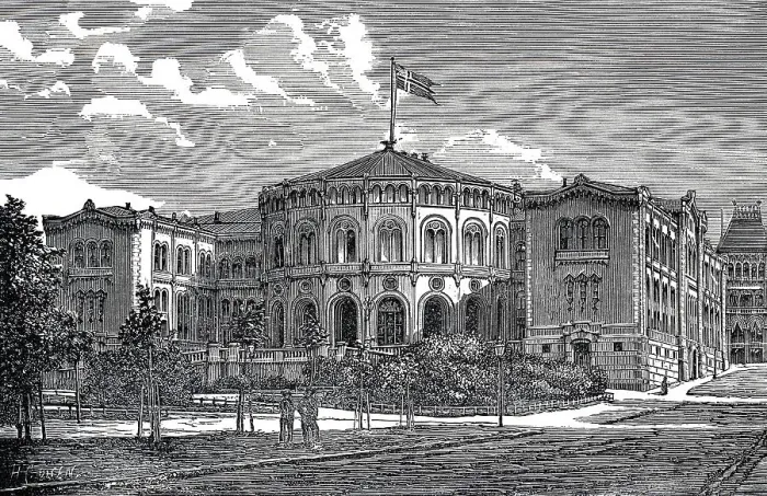 Framed Print : Storting, Parliament of Norway