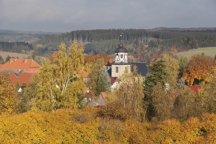 Framed Print : StraBberg Harz Autumn Impression View over the crest into the Selke valley Stra Framed Print : StraBberg Harz Autumn Impression View over the crest into the Selke valley Stra