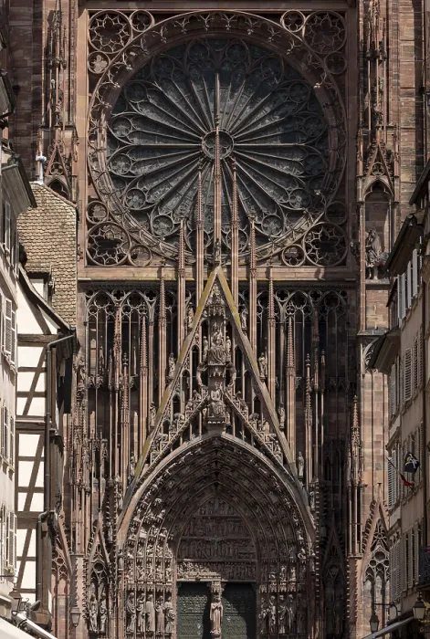 Framed Print : Strasbourg Cathedral, Cathedrale Notre-Dame de Strasbourg Framed Print : Strasbourg Cathedral, Cathedrale Notre-Dame de Strasbourg