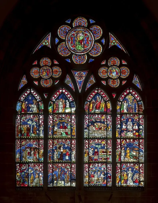 Framed Print : Strasbourg Cathedral, Cathedrale Notre-Dame de Strasbourg