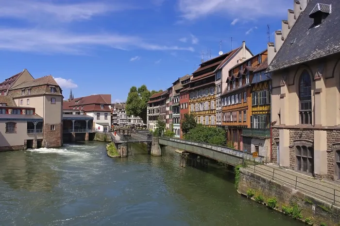 Framed Print : Strasbourg Petite France in Alsace