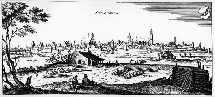 Framed Print : Straubing, Lower Bavaria, Bavaria Framed Print : Straubing, Lower Bavaria, Bavaria