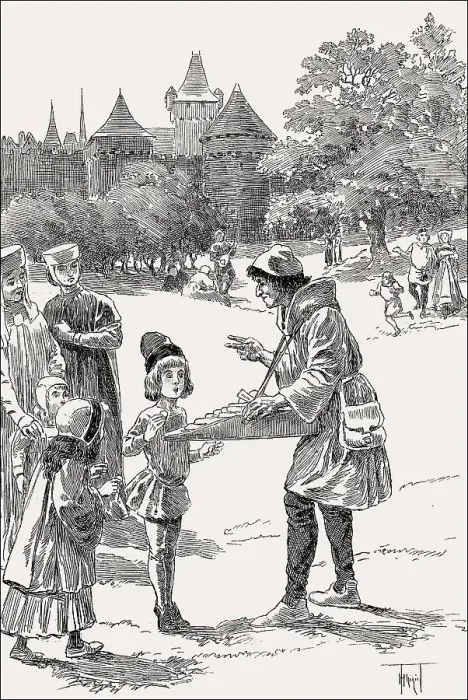 Framed Print : Street vendor for cakes, Paris Framed Print : Street vendor for cakes, Paris