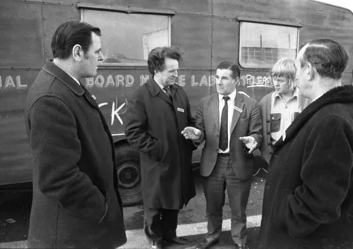 Framed Print : The Strike Action of the Miners Strike and Their Everyday Life from 11-15 February 1974 in Coventry